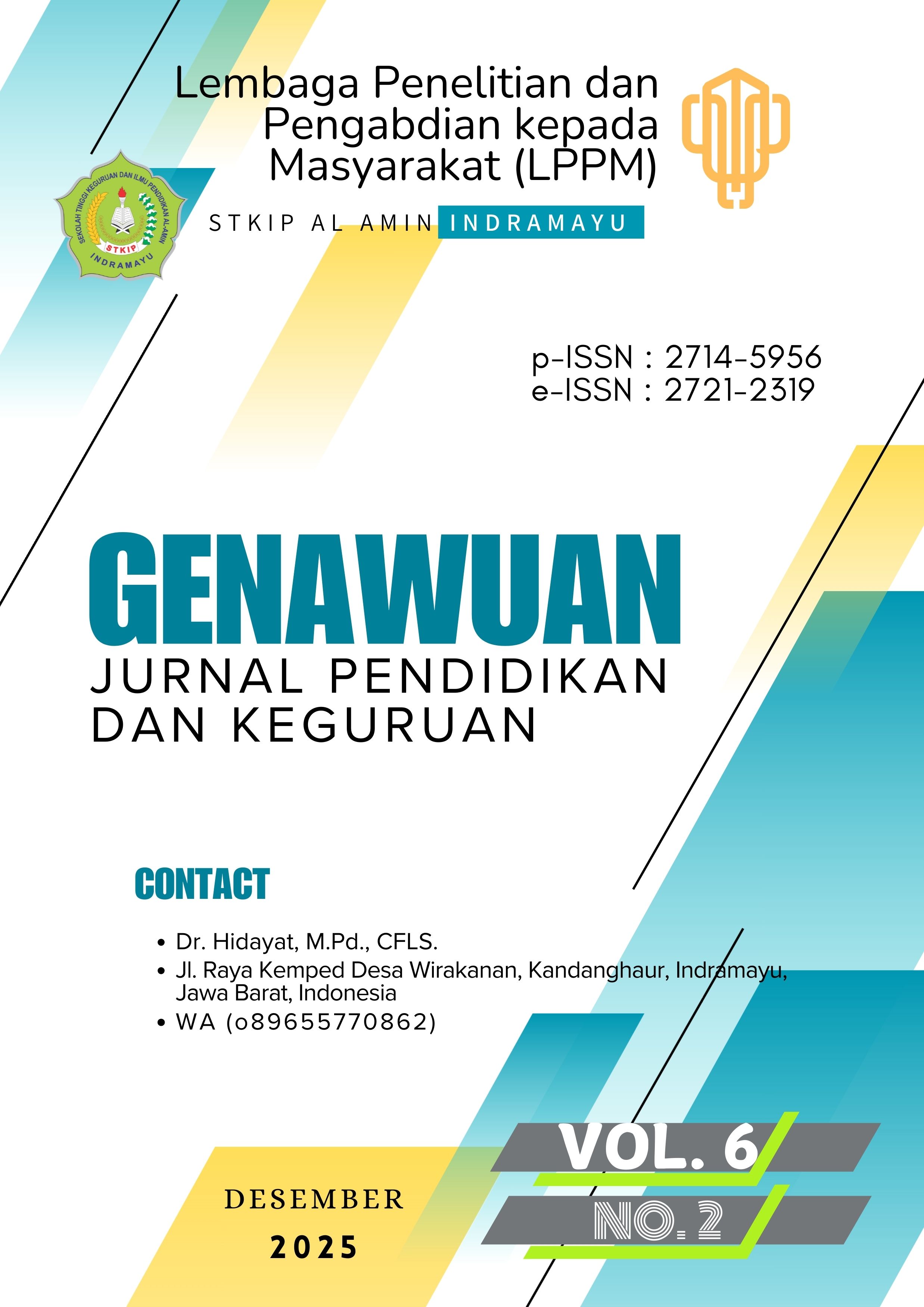 					View Vol. 6 No. 2 (2025): Genawuan Desember 2025
				